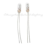 Two 24V 30mA miniature lamps with 3mm diameter and 8mm length for electrical use